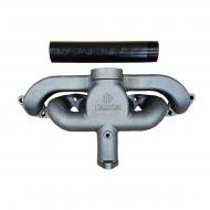 MANIFOLD WITH EXHAUST PIPE --- Fits: M, SUPER M, W6, T6, 400, W400, 450, W450, I6.