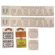 B Cultivision International Harvester Complete Decal Kit
Fits Models: B