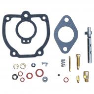 Basic Carburetor Repair Kit For Farmall: I6, M, MV, O6, W6. With Carburetor Number: 47387DB, 50983DB, and Throttle Body Number 6513DX. With Throttle Shaft 3.180 Long.