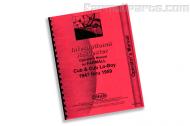 OPERATORS Manual 
  International Harvester Farmall Cub, Cub Lo-Boy 1947-1959

This new reproduction manual is similar to the original owner's manual that came with the tractor 

This paperback manual contains 47 pages 
 