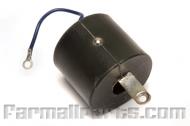 Coil for F4 magneto and H4 magneto; molded, hi-output. 2 wide, 3/4 hole, 2-3/16 OD. Can replace 47439DA.