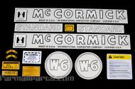 decal set for Farmall W6