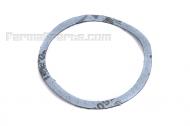 Fan hub gasket for tractors with serial number 54387 and above.