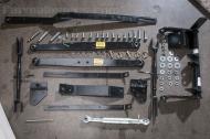 This hitch adapter kit is designed for the I.H.C. model Cub Lo-Boy built between 1955 and 1968. This kit is NOT for the International Cub 154 Lo-Boy, the International Model 184, or the International Cub Model 185 Lo-Boy.

These hitch kits are designed to allow the tractor to handle implements or loads that do not exceed 350 lbs. at a point 24 inches to the rear of the lift arms.