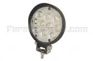 4-1/2 Round LED Work Light. 913 Lumens, 10 Led Light Source, 12/24 Volts.