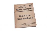 Original copy FM-201 McCormick Parts catalog Manure Spreaders 
Good Condition