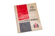 International OPerators manual Two Row crop unit wide/narrow for International 700 and 800 Series Forage Harvesters