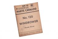 Original print 
WR-1A McCormick and McCormick-Deering Parts Catalog
No. 120 403 Windrower (Power Drive)
good-fair condition, a little writing on cover
(to complete HT-37 parts catalog)