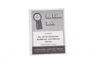 like new original condition manual
No. 161 SP Windrower Predelivery and Delivery Service
mcCormick Windrower Service Manual