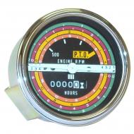 Tachometer, IH 

        Clockwise rotation
        3.340 outer housing diameter
        2.050 housing length

424	GAS ONLY	
444	GAS ONLY
