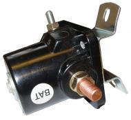 STARTER SOLENOID RELAY ASSEMBLY --- 3 POST --- SADDLE MOUNT --- WORKS ON 6V AND 12V SYSTEMS --- International Applications: 300, 330, 340, 350, 400 (ALL 6-VOLT GAS), 450 GAS (UP TO SN 11083) --- Replacement Part #: IH DR1465