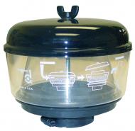 PRECLEANER CAP ASSEMBLY INCLUDES 7 BOWL --- BLACK --- 2 1/2 I.D. BASE --- International Applications: WR9S, SUPER WD9, 460, 560, 600, 650, 660 --- Replacement Part #: IH: 365262R91