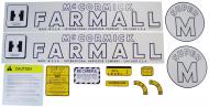 MYLAR DECAL SET --- SPECIAL ORDER ONLY. ALLOW ONE ADDITIONAL WEEK FOR DELIVERY
CAUTION: INSPECT ALL DECAL PIECES BEFORE APPLYING TO TRACTOR. NO REFUNDS ON MYLAR DECALS IF APPLIED TO SURFACE AND / OR IF DAMAGED. NO REFUNDS ON VINYL CUT DECALS. STORE IN A COOL, DRY PLACE. 