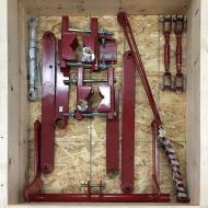 Specifications
This 3-point hitch kit is a category 1. Includes brackets to clamp to the axle housing and a category #1 top link.  Also includes rods and chains for cultivator lift.


C	without fast hitch	
Super C	without fast hitch	
200	without fast hitch	
230