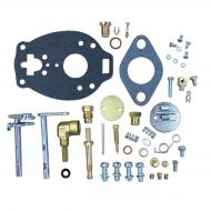 Specifications
Premium carburetor repair kits include:
throttle shaft
throttle plate 
choke shaft 
choke plate
choke return spring
throttle shaft packing 
metering nozzle 
brass plugs
float pin 
stainless needle and seat 
fuel inlet elbow with strainer
gaskets
& more...


130	all with Marvel Schebler TSX730, TSX827 carburetors	
140	all with Marvel Schebler TSX730, TSX827 carburetors	
330	all with Marvel Schebler TSX730, TSX827 carburetors	
340	all with Marvel Schebler TSX730, TSX827 carburetors	
404