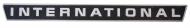 INTERNATIONAL SIDE EMBLEM --- INCLUDES MOUNTING HARDWARE --- International Applications: 756, 826, 856, 1026, 1256, 1456 --- Replacement Part #: 2753920R1
