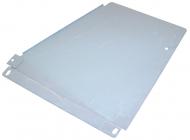 SERVICEABLE FRONT RADIATOR SIDE PANEL, RIGHT --- MADE IN USA---PRIMED GRAY---13 1/4 TALL 13 1/4 TAPERS TO 9 1/2 WIDE --- International Applications: SERVICEABLE FOR 574, 674 & 2500A SERIES (NO LOUVERS) --- Replacement Part #: 402459R1, 3116780R1