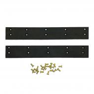 BRAKE SHOE LINING SET WITH RIVETS --- MADE IN THE USA --- INCLUDES 2 LININGS & RIVETS --- FOR ONE WHEEL ONLY --- RIVET TO EXISTING SHOES --- 2 REQUIRED PER TRACTOR --- International Applications: F12, F14, F20, REGULAR --- Replacement Part #: 15101DA, 15102DA