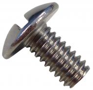 DASH SUPPORT & GRILLE TRUSS HEAD SCREW --- STAINLESS --- 4 USED FOR GRILLE, 4 USED FOR DASH SUPPORT --- SOLD INDIVIDUALLY --- International Applications: GRILLE APPLICATIONS: FARMALL CUB UP TO SN: 222500, CUB LOBOY UP TO SN: 17200, DASH SUPPORT APPLICATIONS: FARMALL CUB (1947-1964), INTERNATIONAL CUB (1964-1979), CUB LOBOY (1955-1968) --- Replacement Part #: 144531, 85700996