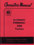OPERATORS MANUAL --- MADE IN USA --- 106 PAGES --- International Applications: FARMALL 450 (GAS/LP) --- Replacement Part #: 1014017